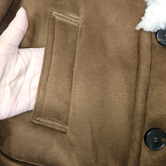 Zara Men faux sherpa winter coat size XLarge - Picture 6 of 12